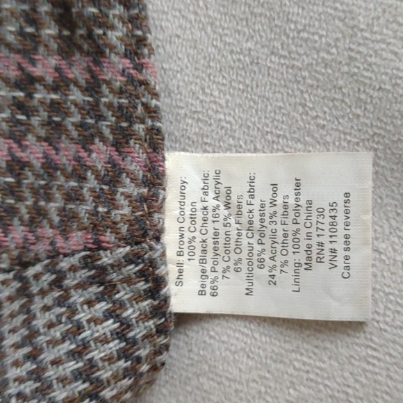 Newsboy Hat Tweed Houndstooth Corduroy Pink Brown Tan Black - Picture 8 of 10